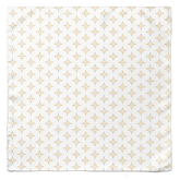 WHITE SPARKLES SILK MEN SCARF